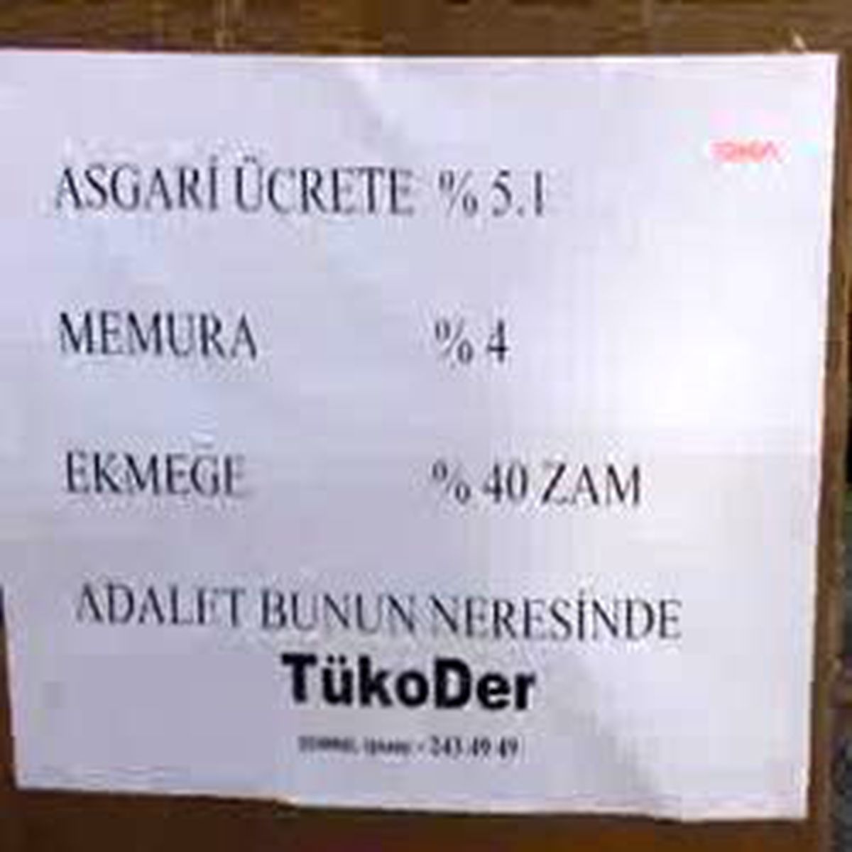 Balıkesir'de Ekmek Zammına Tepki
