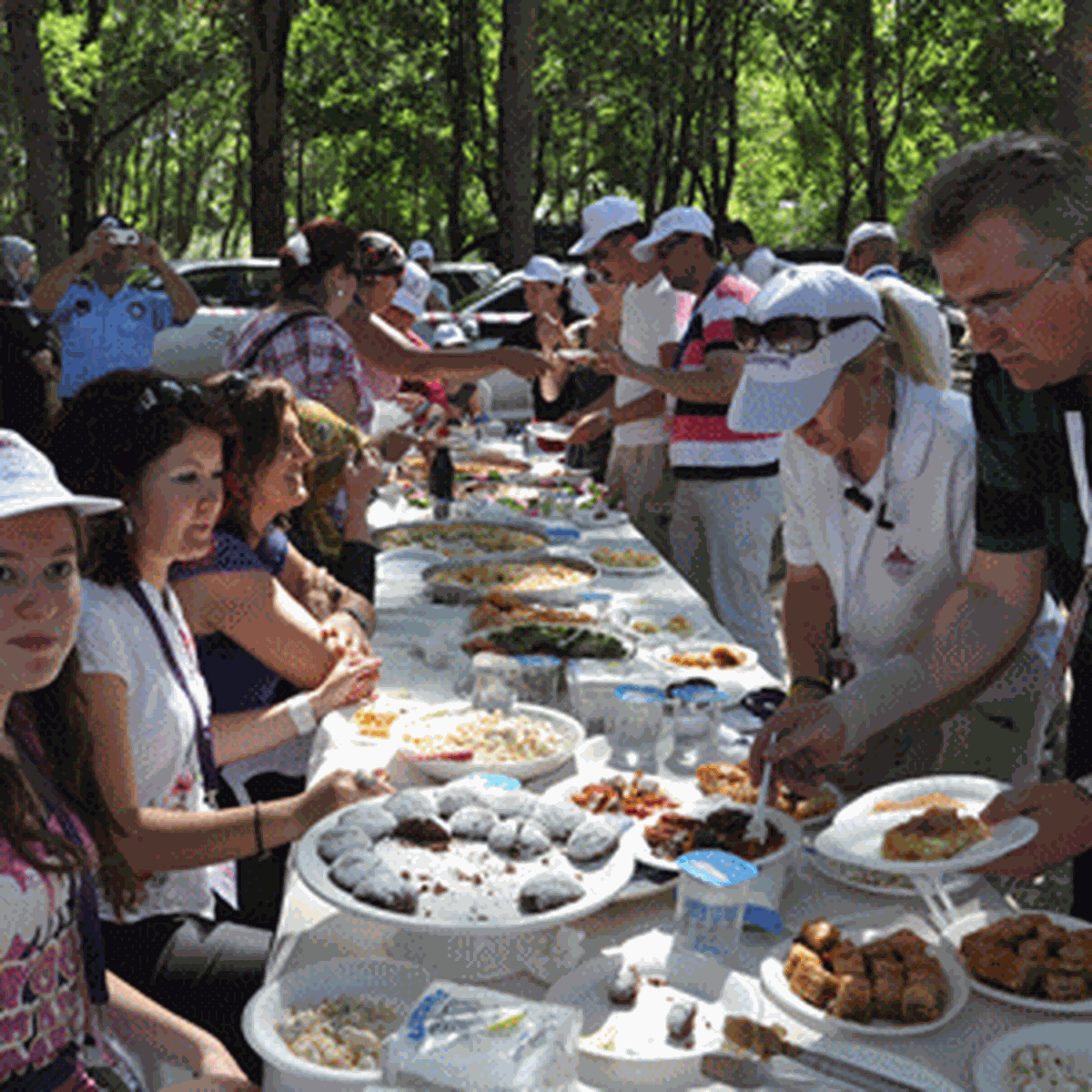 Erguvan Festivali Gece Gündüz Rengarenk