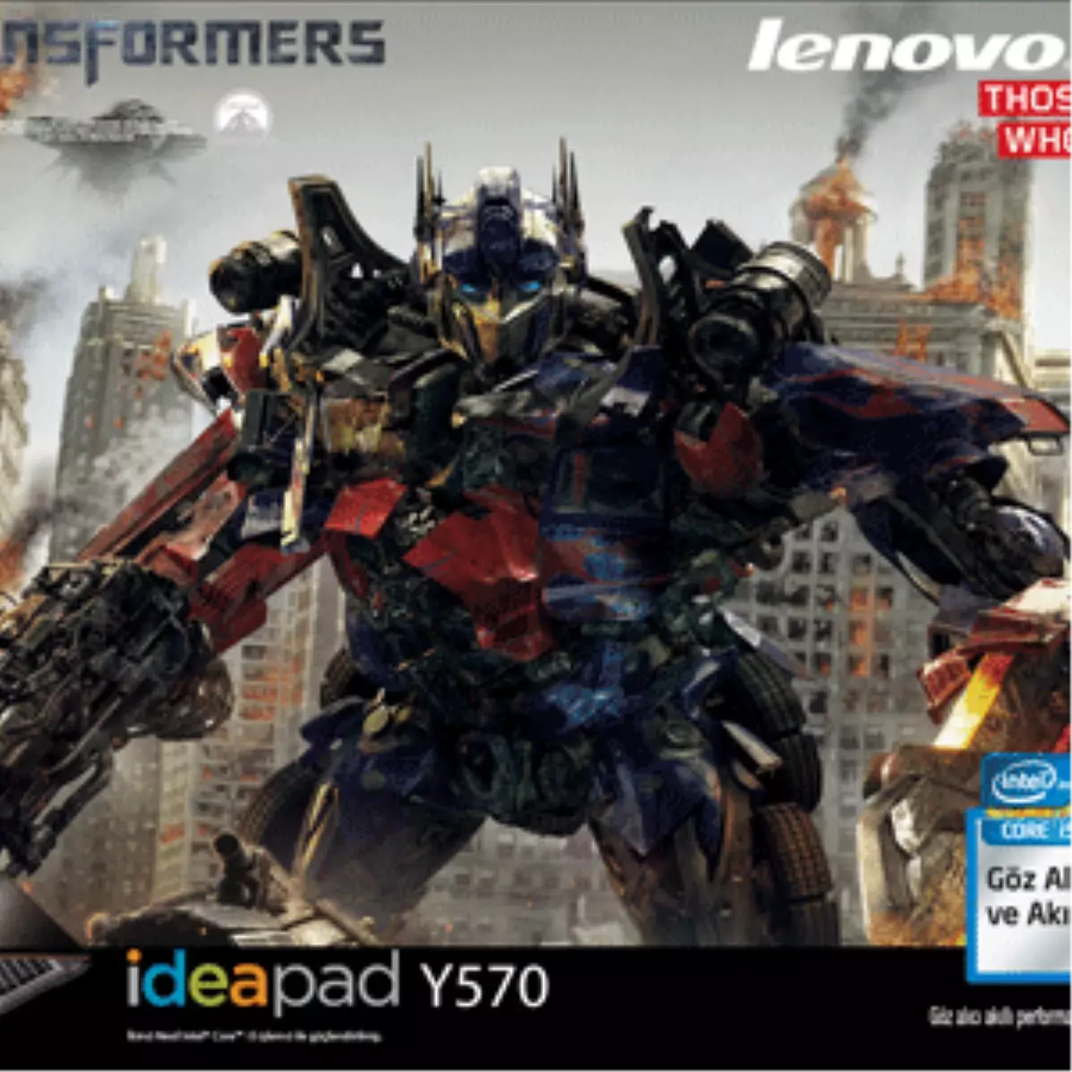 Transformers 3 ve Lenovo Güçlerini Birleştirdi!