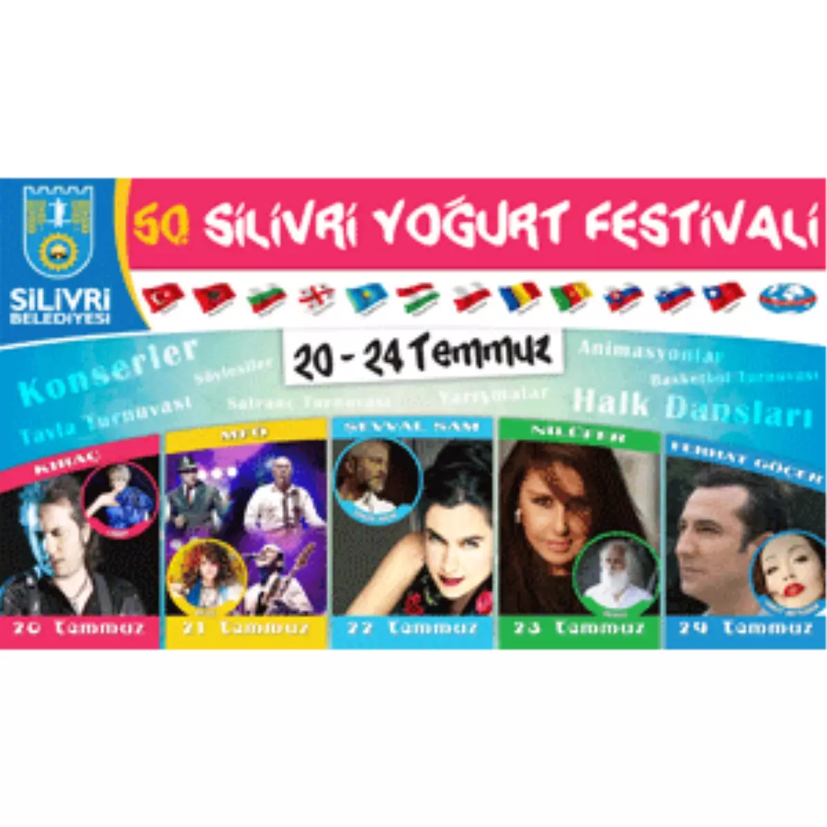 50. Yoğurt Festivali Başlıyor