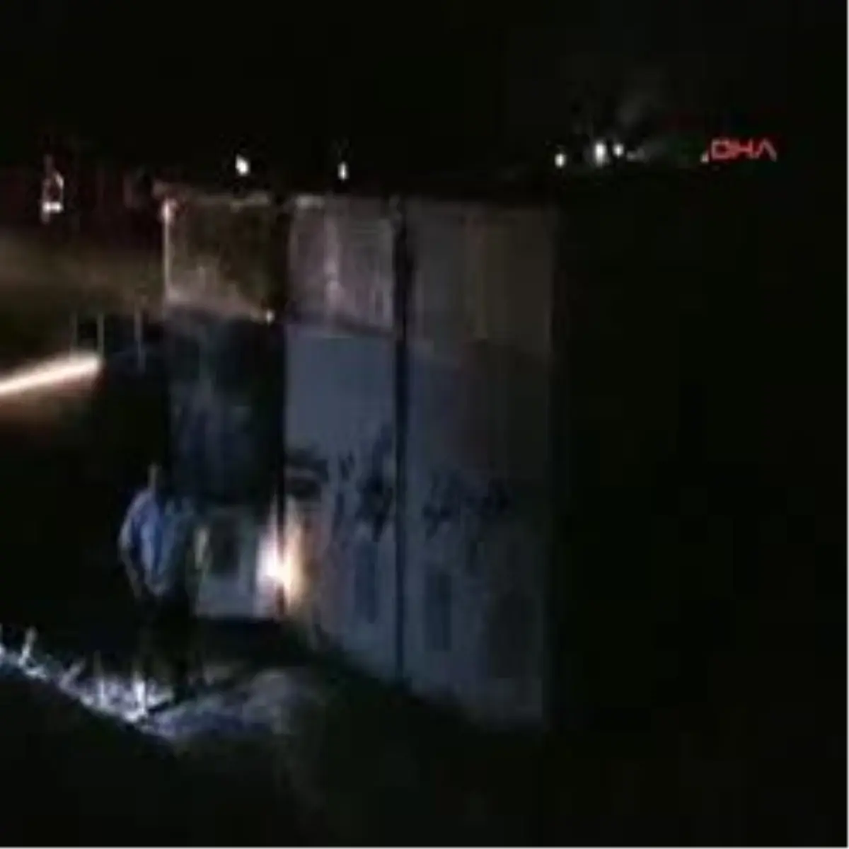 Trafoya Çarpıp Alev Aldı
