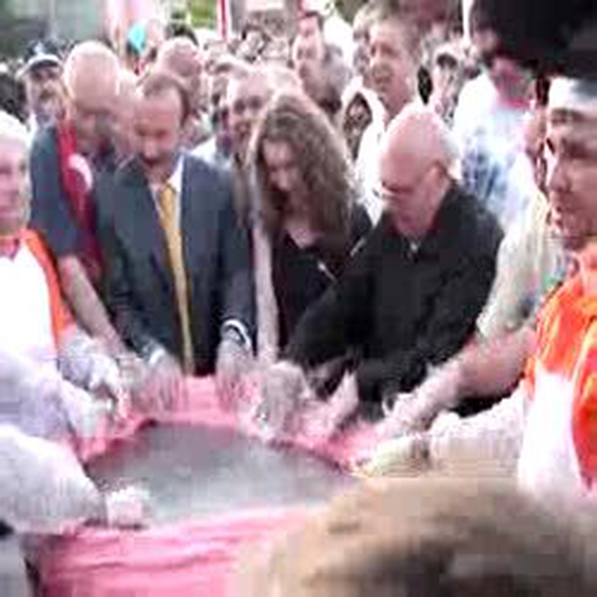 Festivalde Pişmaniye Coşkusu