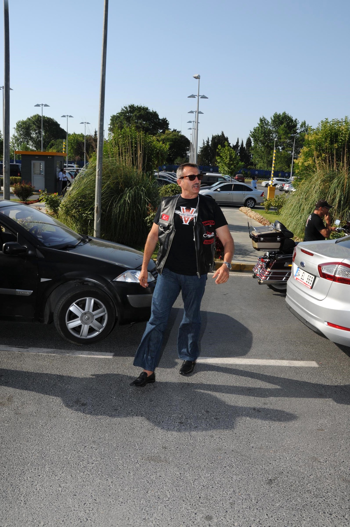 Eski Bakan Tüzmen'in Motosiklet Keyfi