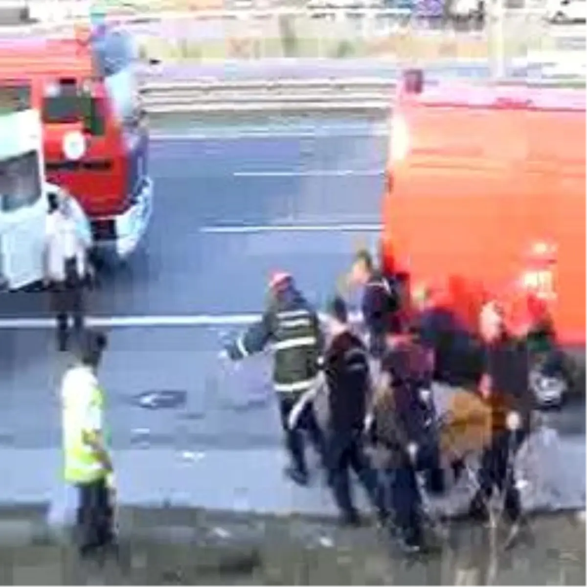 TEM\'de Tır Dehşeti