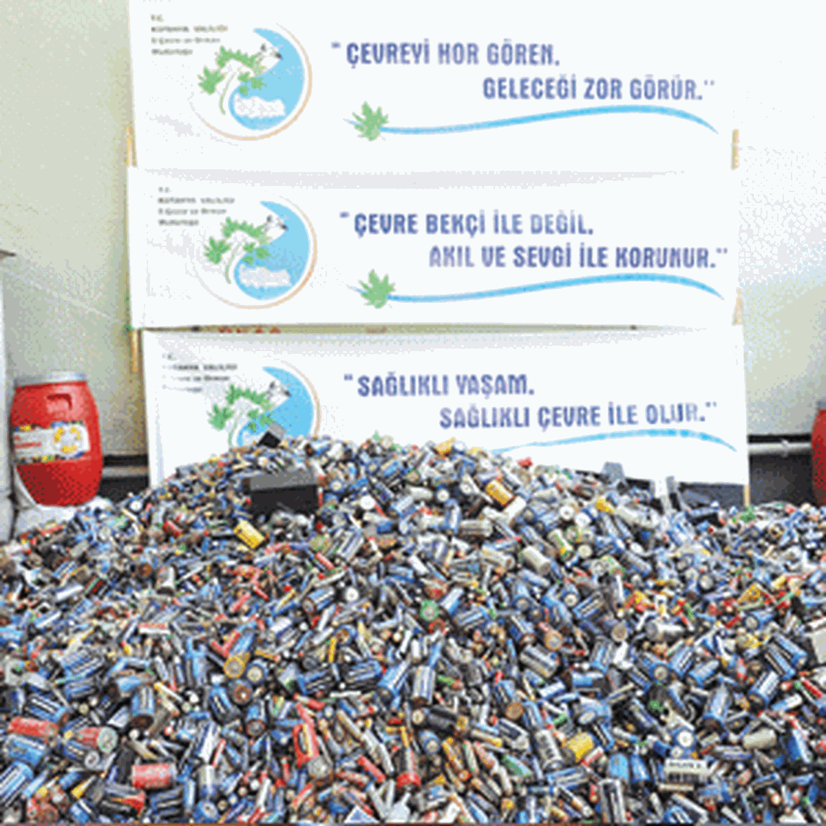 6 Milyon Öğrenci Çevre İçin Atık Pil Topladı