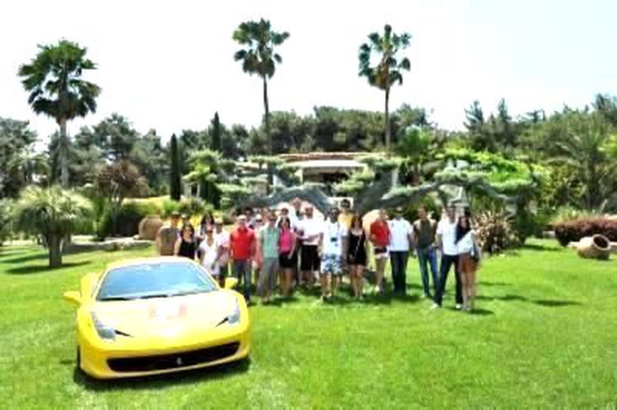 Ferrari Club Turkey Bir Kez Daha Vine Line Yolunda