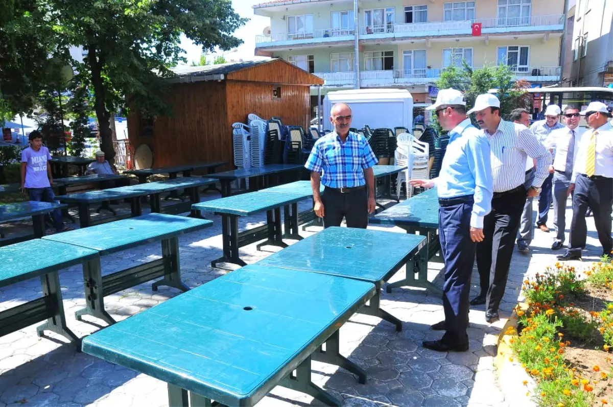 Başkan Uzun, İftar Hazırlıklarını Yerinde İnceledi