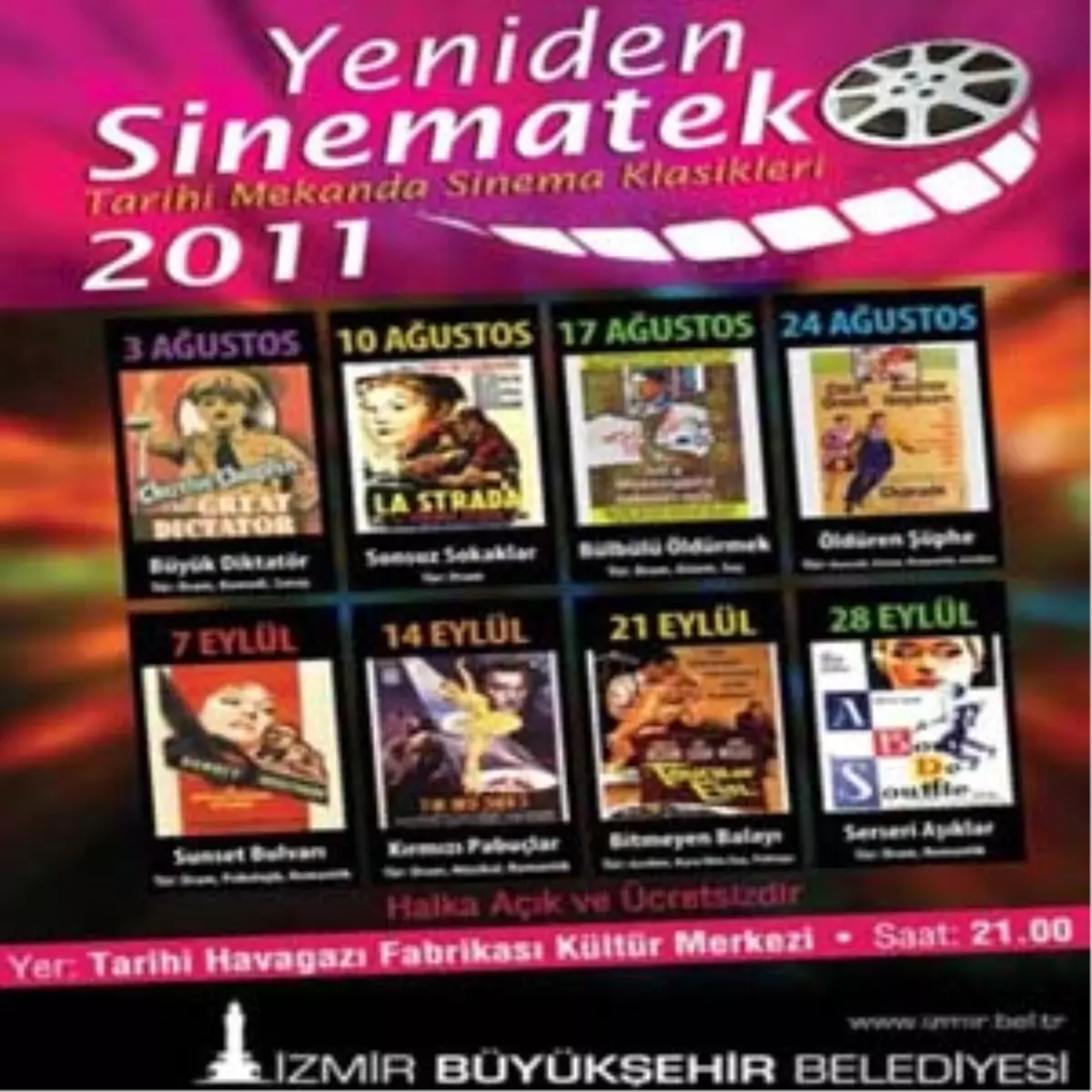 Tarihi Havagazı Fabrikası\'nda Sinema Keyfi