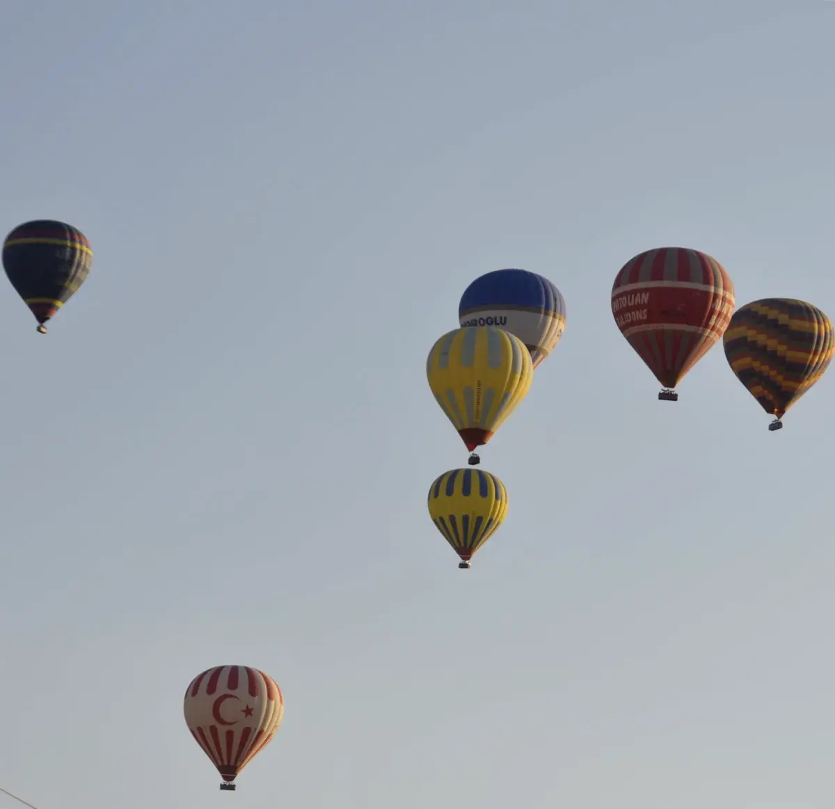 Kapadokya\'yı Temmuzda 233 Bin Turist Ziyaret Etti