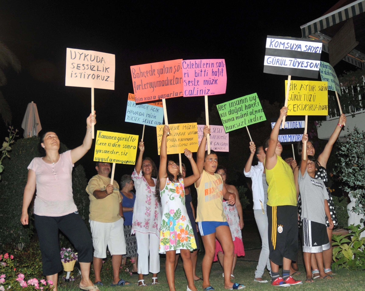Koydaki Villa Sakinlerinden Gece Yarısı Gürültü İsyanı