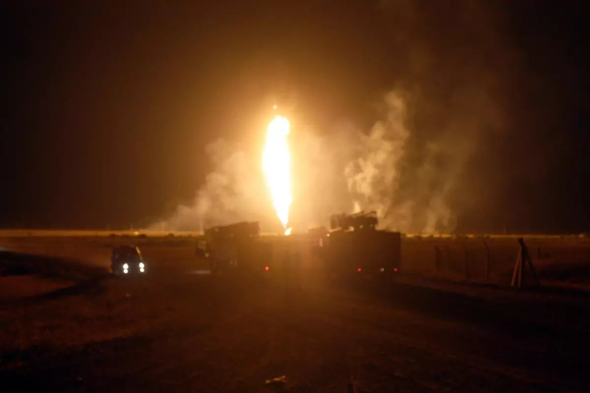 Ağrı\'da Doğalgaz Boru Hattındaki Patlama Terör Saldırısı