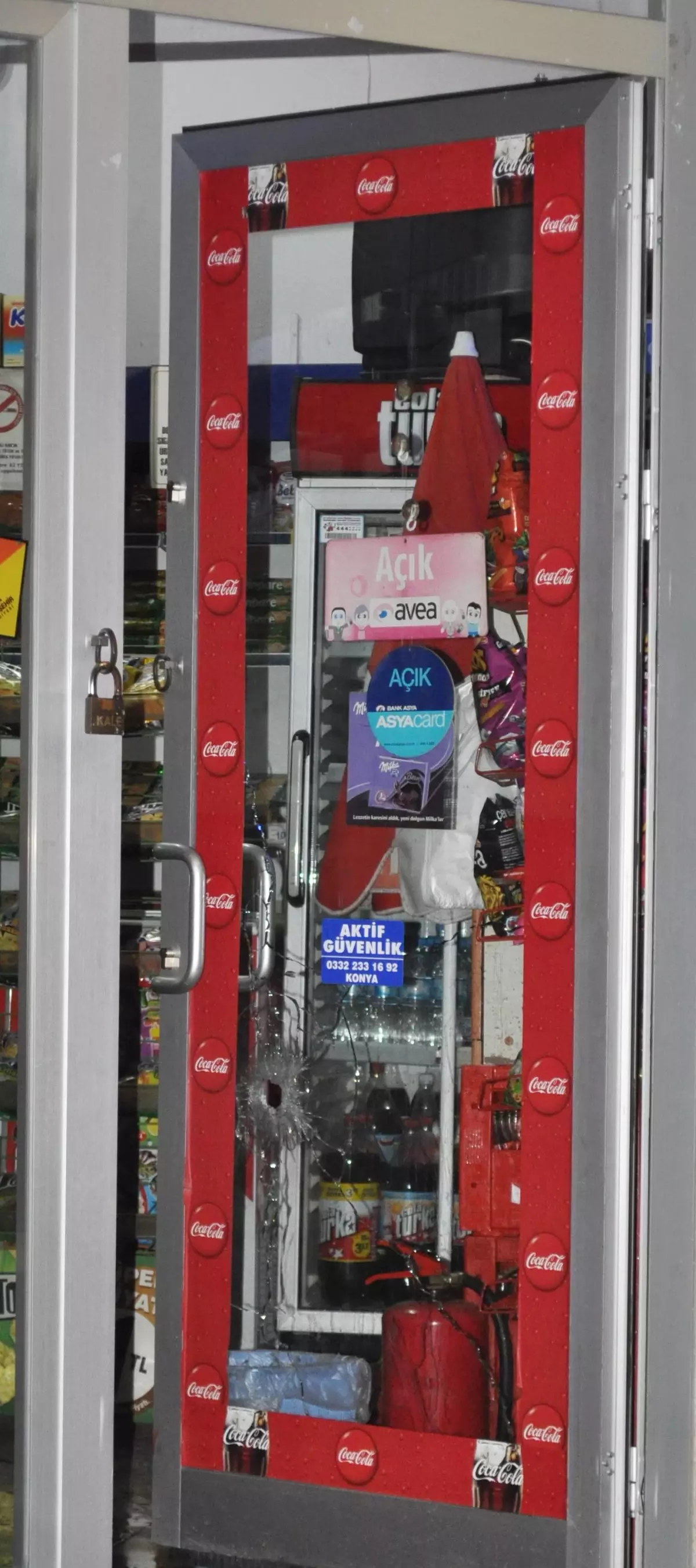 Markette Pompalı Tüfekle Gasp