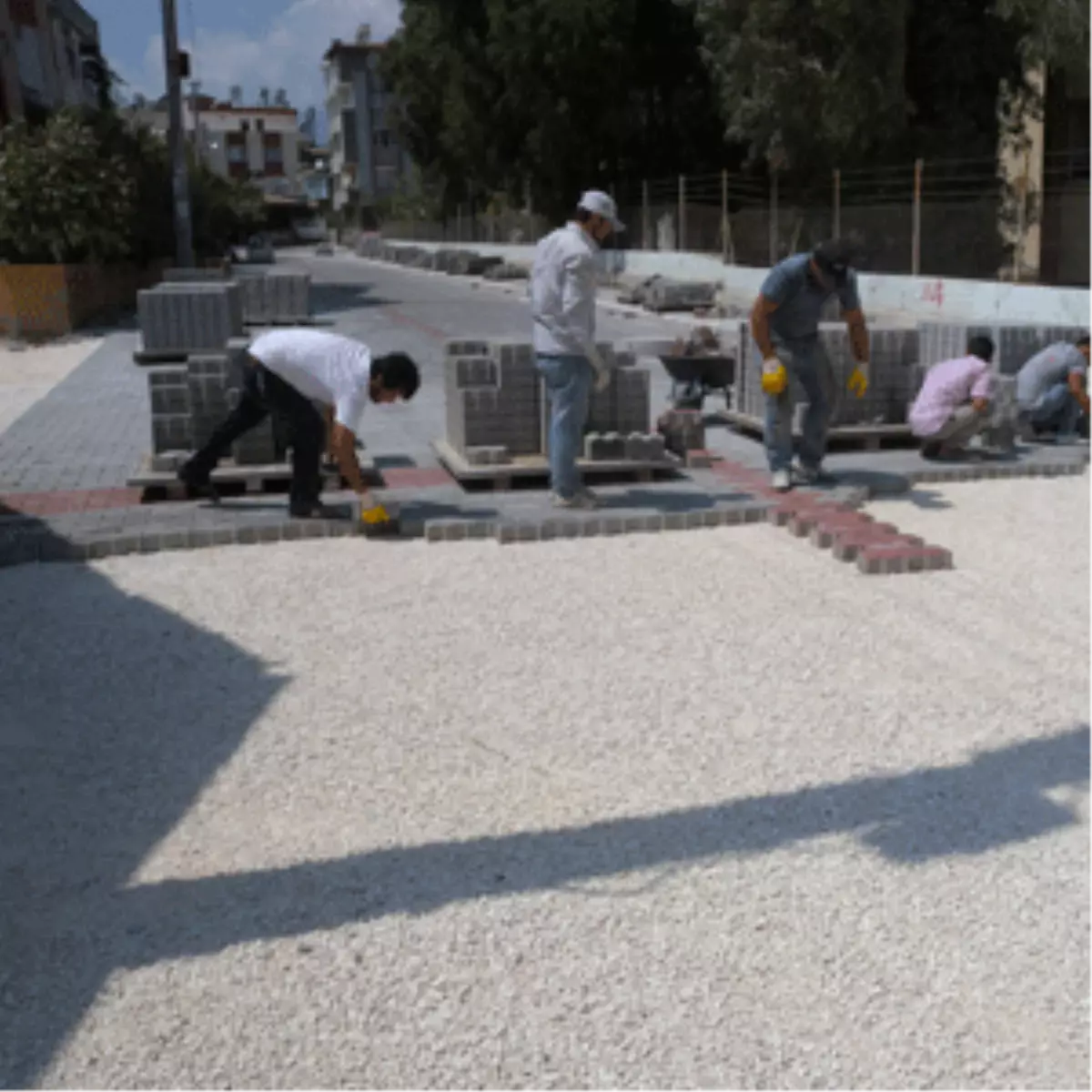 Antakya Belediyesi Asfalt ve Parke Çalışması