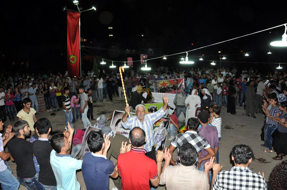 Nusaybin'de PKK Gösterisi