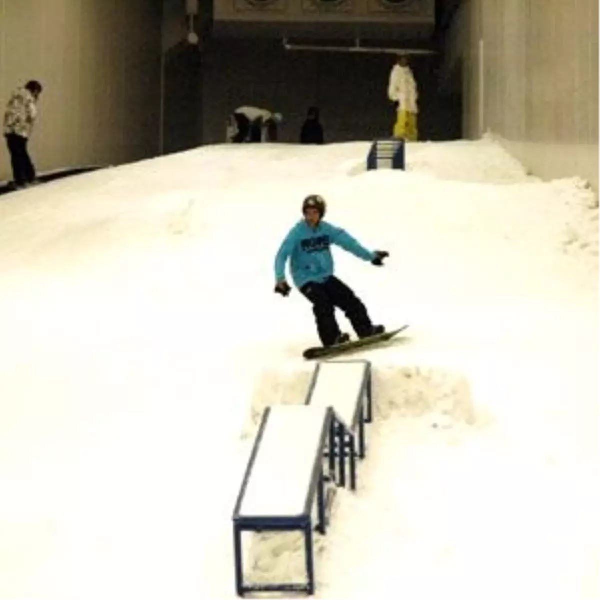 Snowboard Milli Takımı Yaz Kampı için Torium Snowpark\'ta
