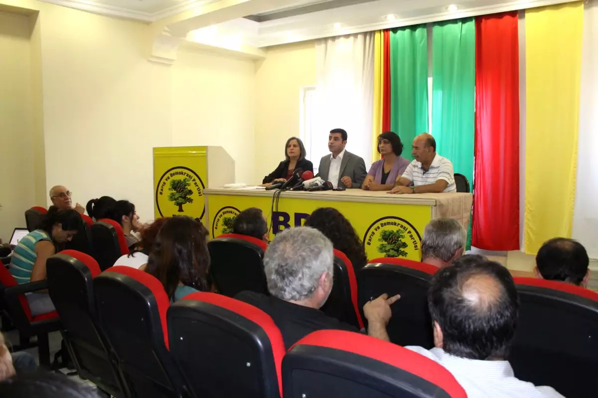 BDP Grup Başkanı Selahattin Demirtaş: Ölümler Başbakan\'ın Sorumluluğunda Olacaktır