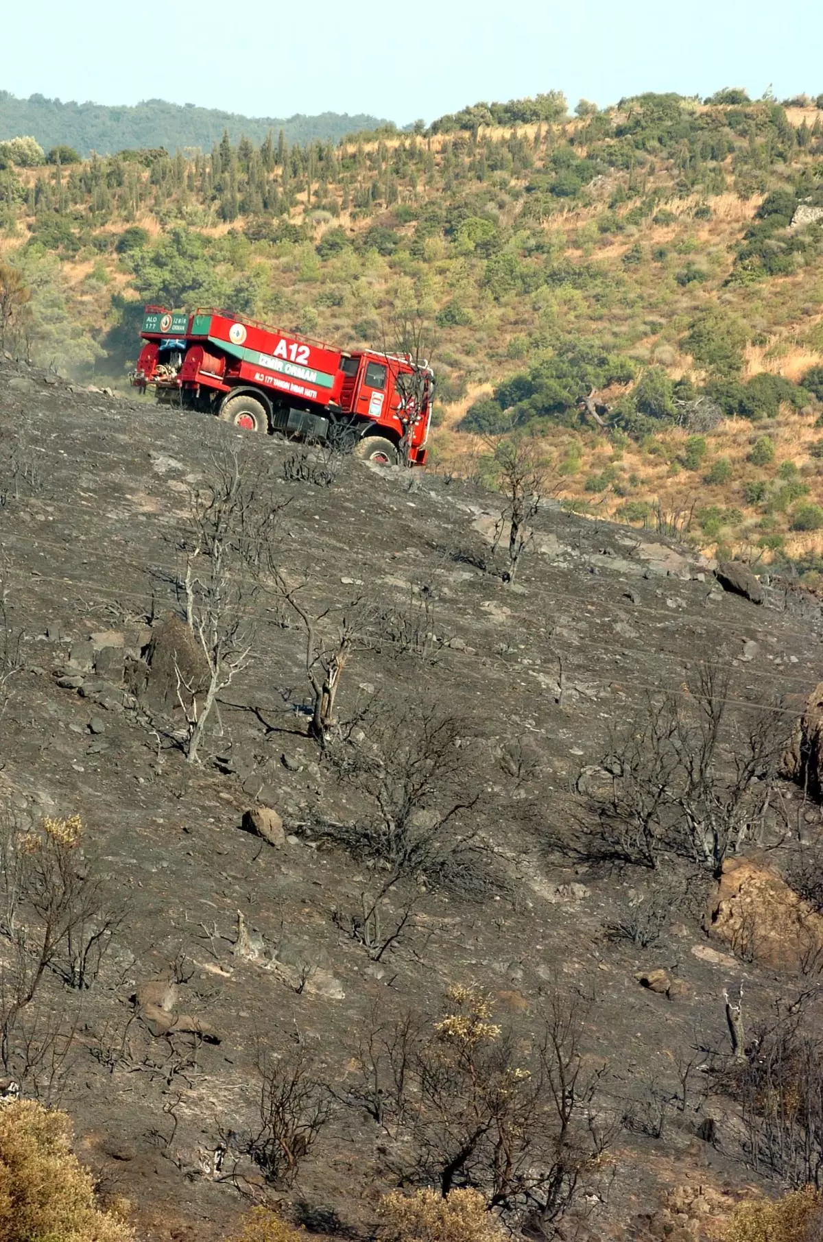 Yangınlara Helikopter Yetmedi