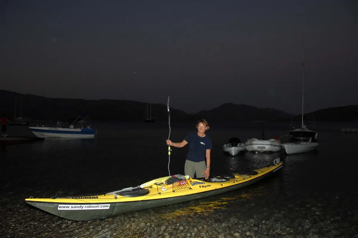 Avustralyalı Kanocu Türkiye\'ye Ulaştı