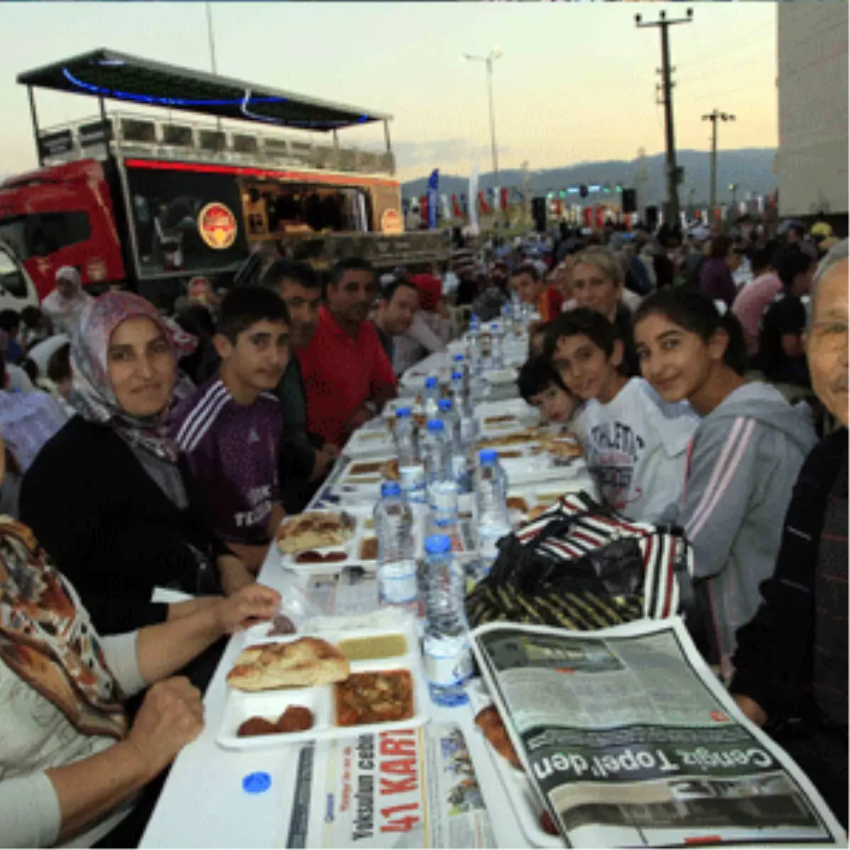 Mezbelelikti Oruçların Açıldığı Cazibe Merkezi Oldu