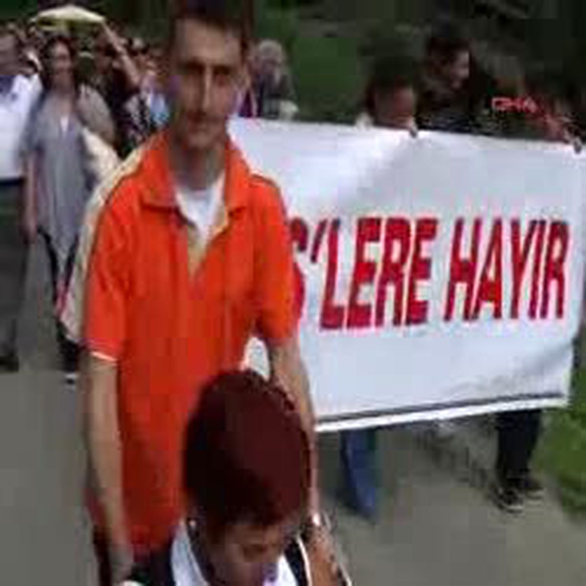 Solaklı Vadisi'nde Hes Eylemi