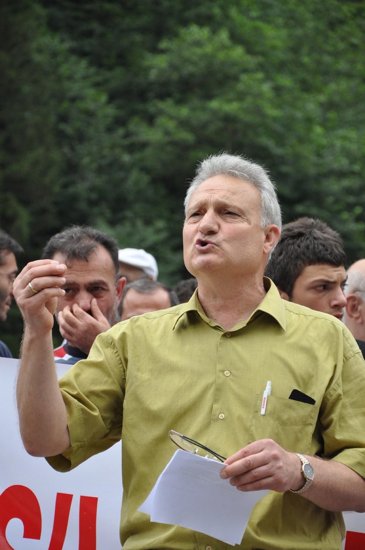 Solaklı Vadisinde Hes Eylemi