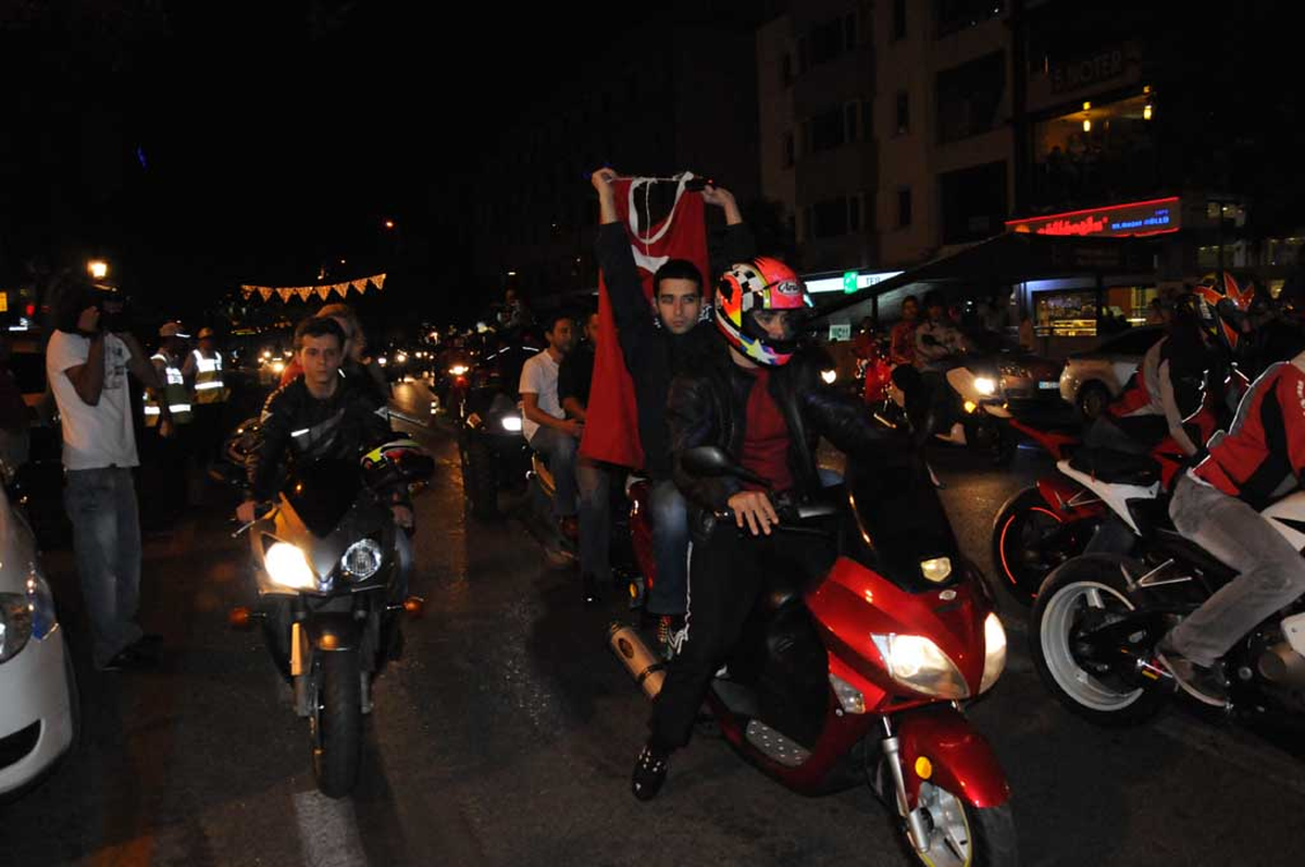 Bursa'da Motosikletli Terör Protestosu