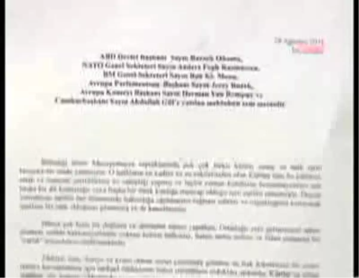 Zana\'dan Dünya Liderlerine Mektup