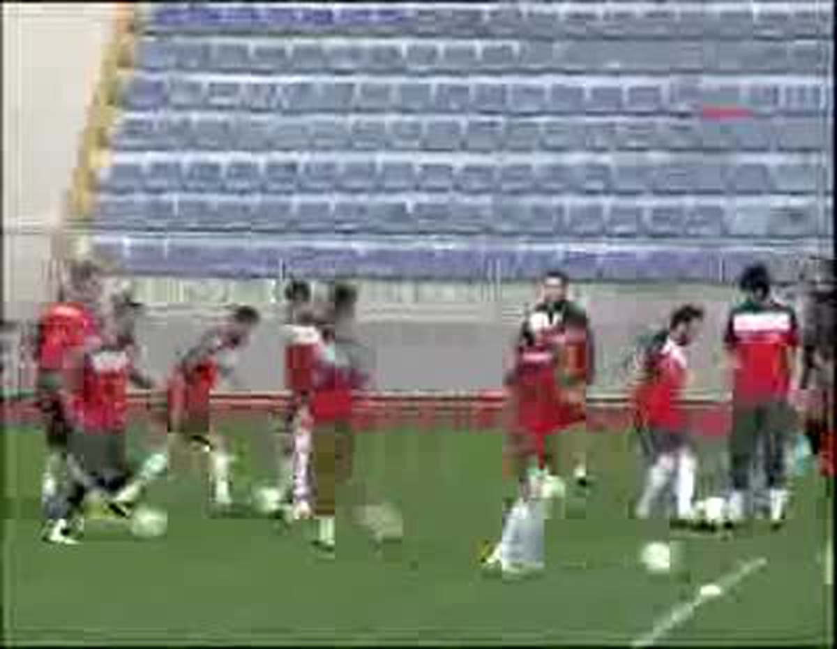 A Milli Futbol Takımı Sahaya İndi