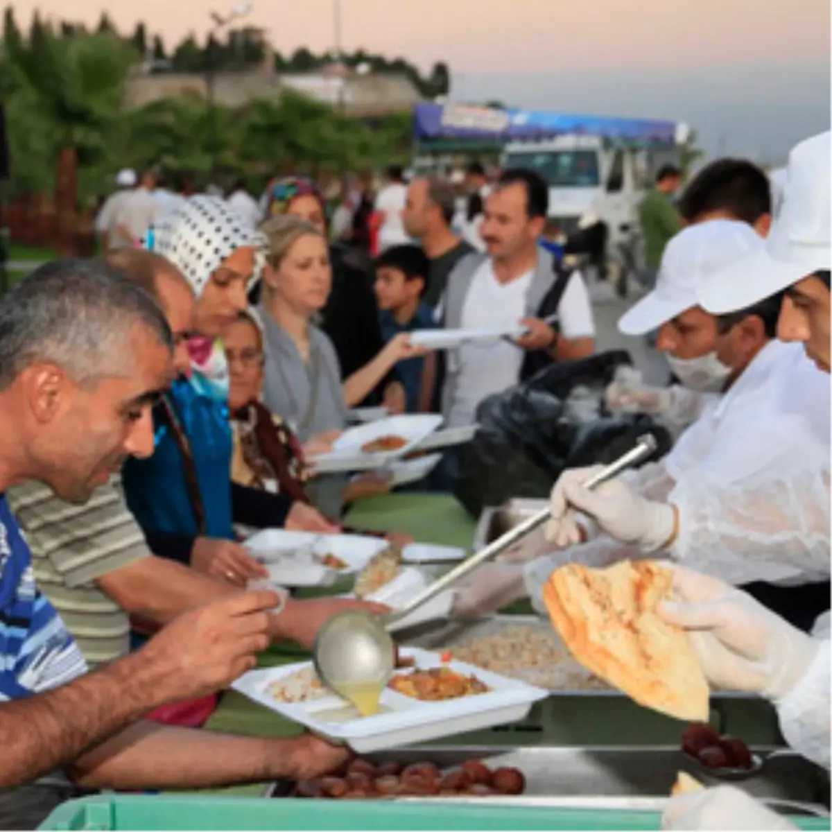 Son iftar Darıca\'daydı