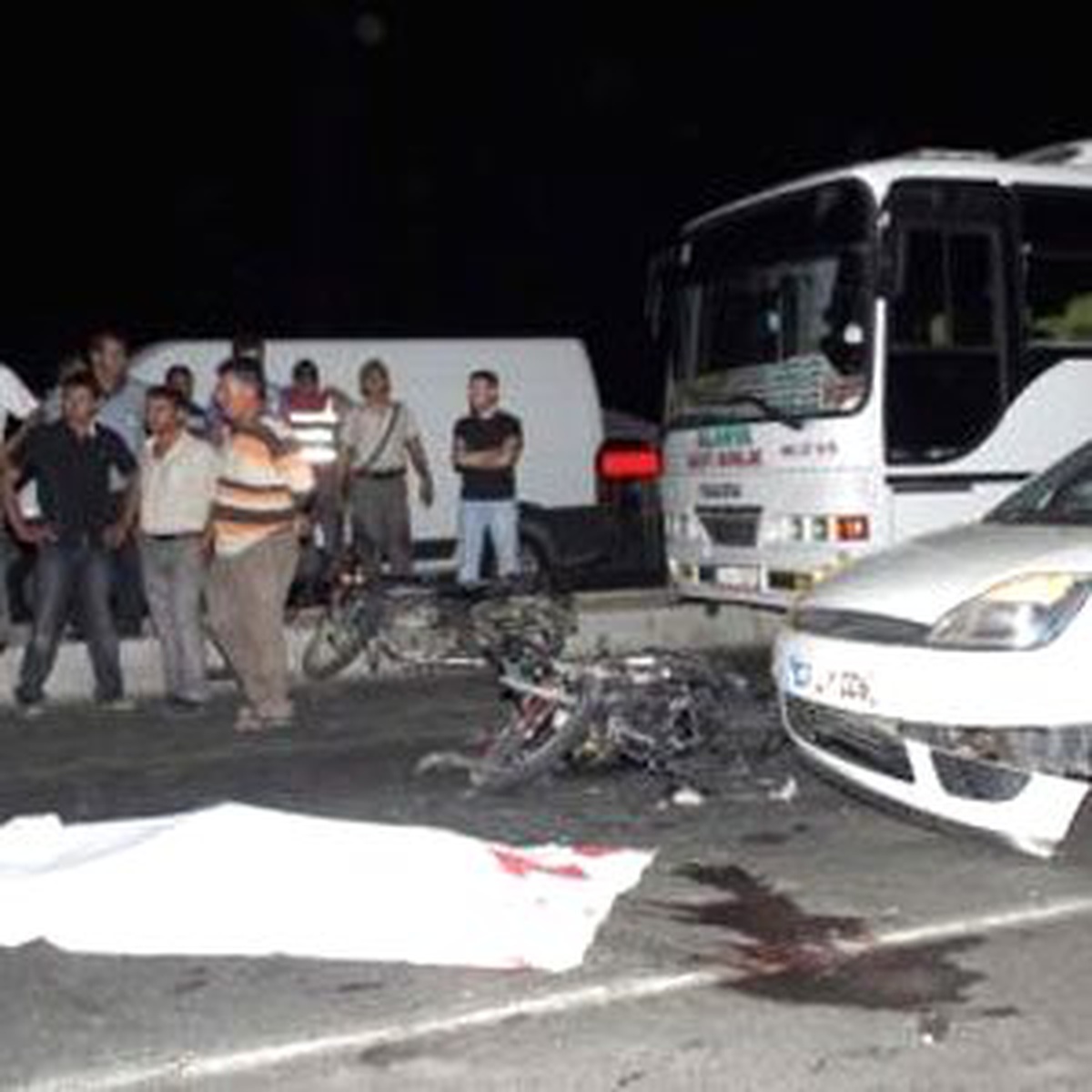 Manavgat'ta Asker Uğurlama Konvoyundaki Kaza