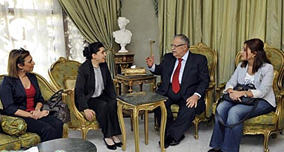 Leyla Zana, Talabani ile Görüştü