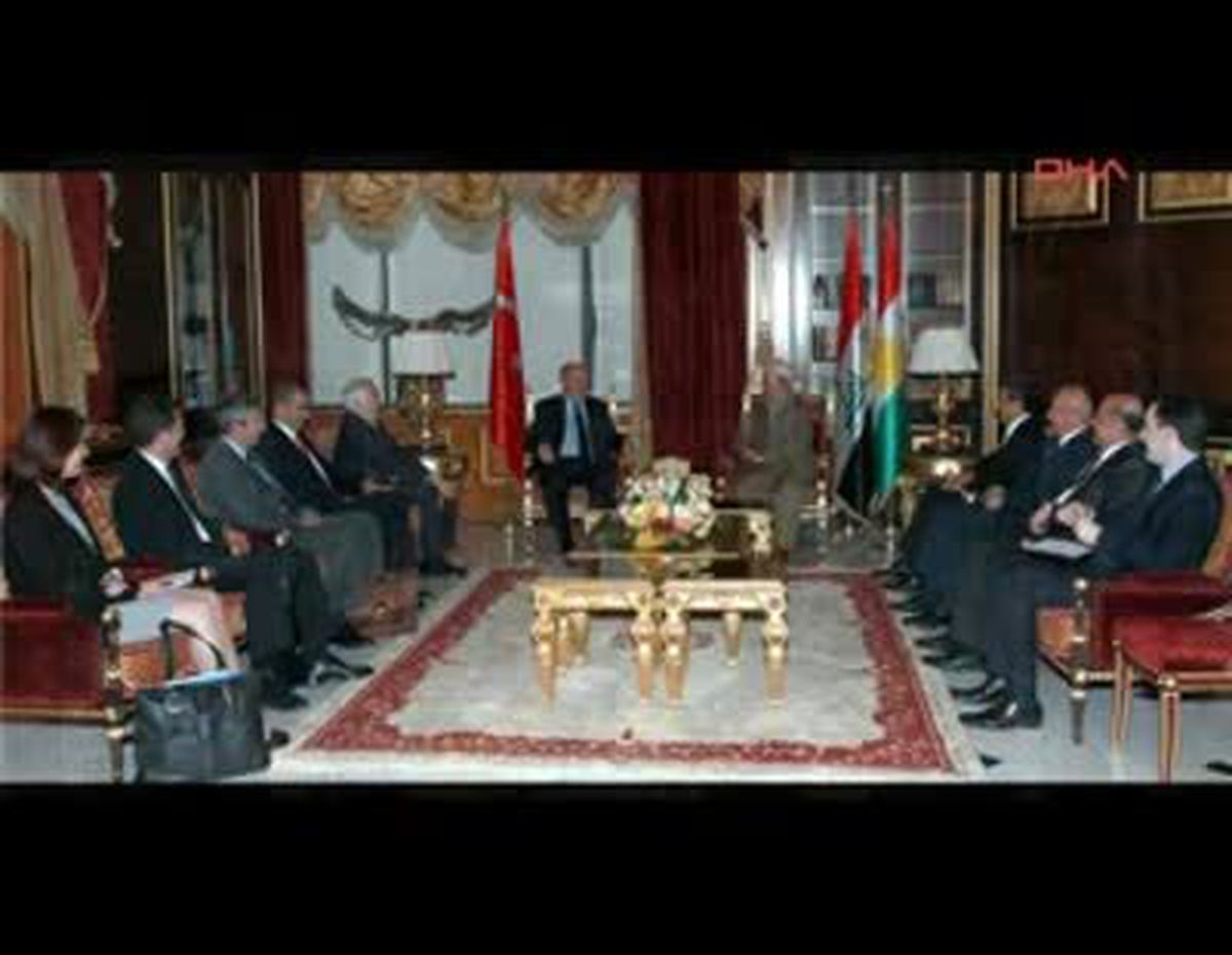 Sinirliğlu ile Görüşen Barzani Sorunlar Barışçıl Yöntemlerle Çözülmeli