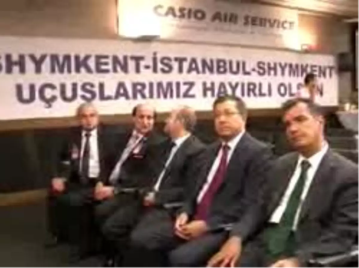 Kazakistan'ın İkinci Büyük Havayolu Çimkent'ten İstanbul'a Uçmaya Başladı