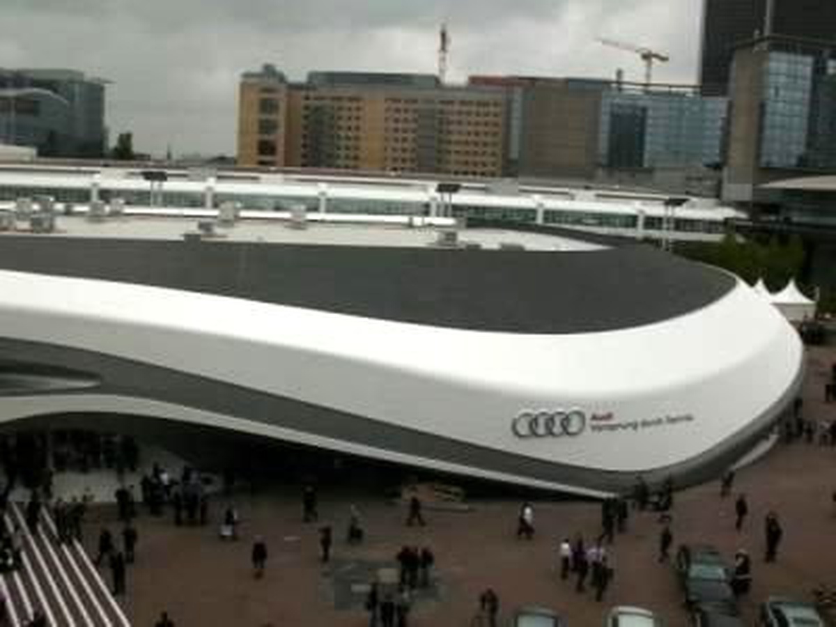 Frankfurt Otomobil Fuarı'nda Audi'den 10 Milyon Euro'luk Özel Test Pisti!