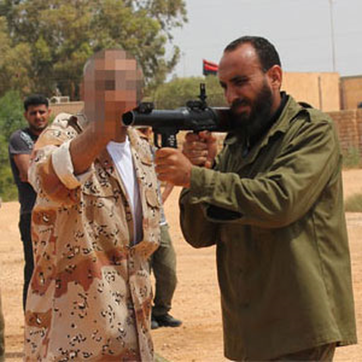 Libyalı Muhalifleri Türkler Eğitti