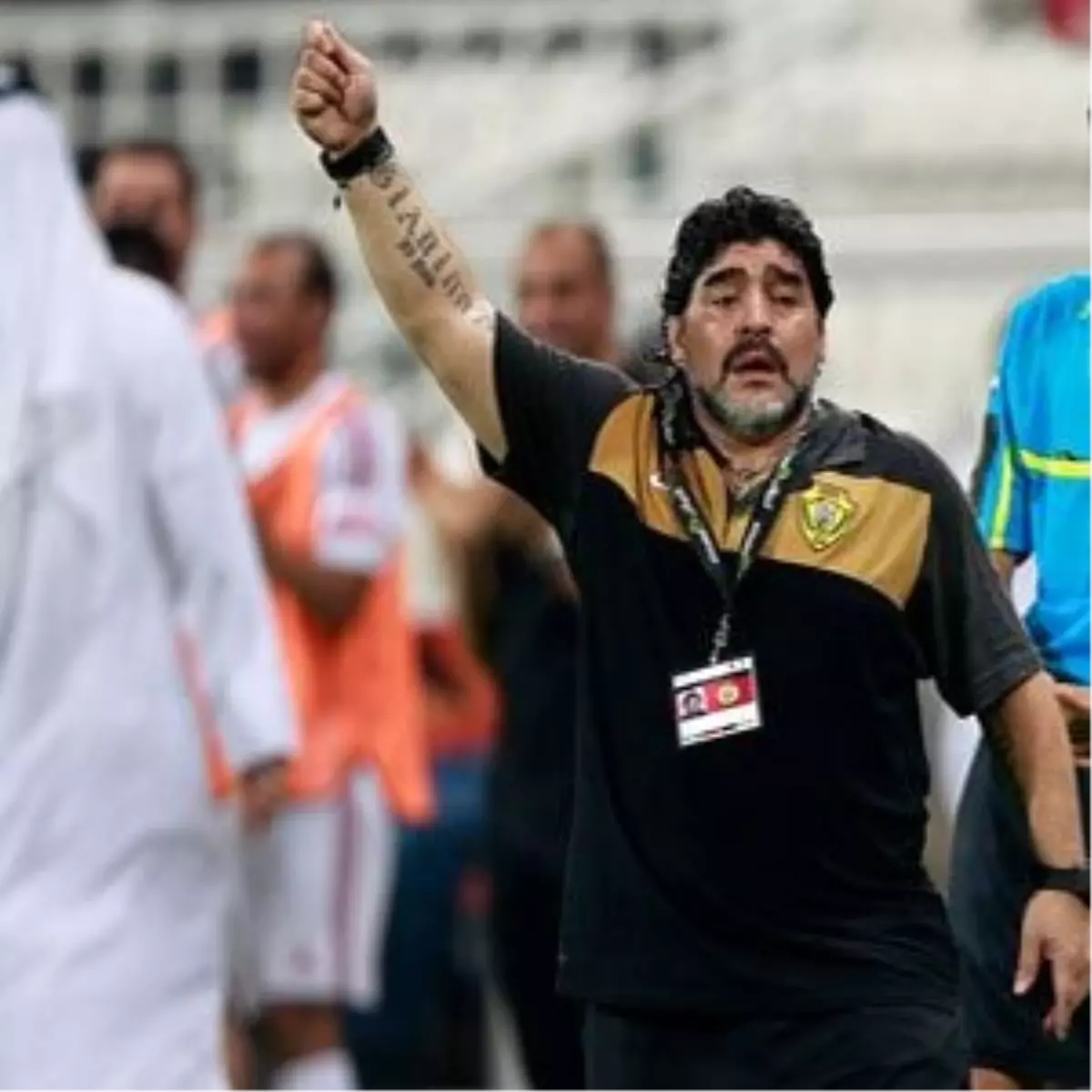 Eski Beşiktaşlı, Maradona\'yı Üzdü