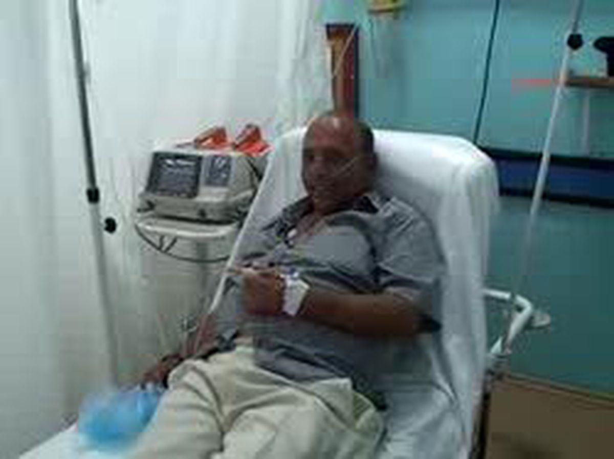 Ciguli Hastaneye Kaldırıldı