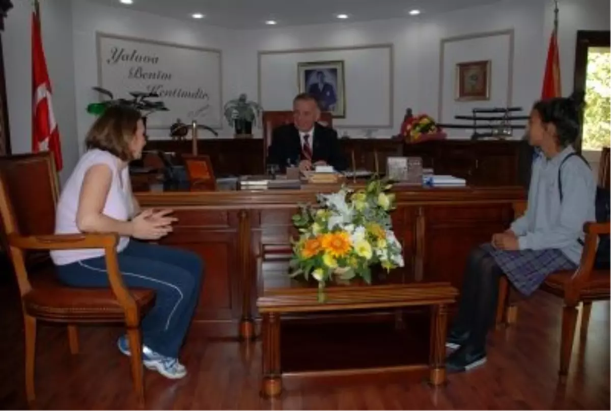 İsmet Paşa'lı Öğrencilerden Başkan Koçal'a Ziyaret