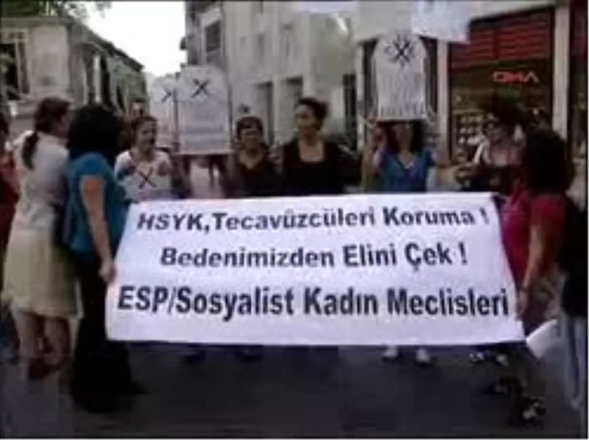 Kadınlardan, HSYK\'ya: Bedenimizden Elini Çek