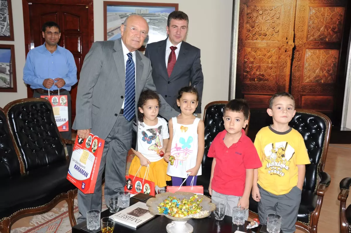 Minik Öğrencilerden İlköğretim Haftası Ziyareti