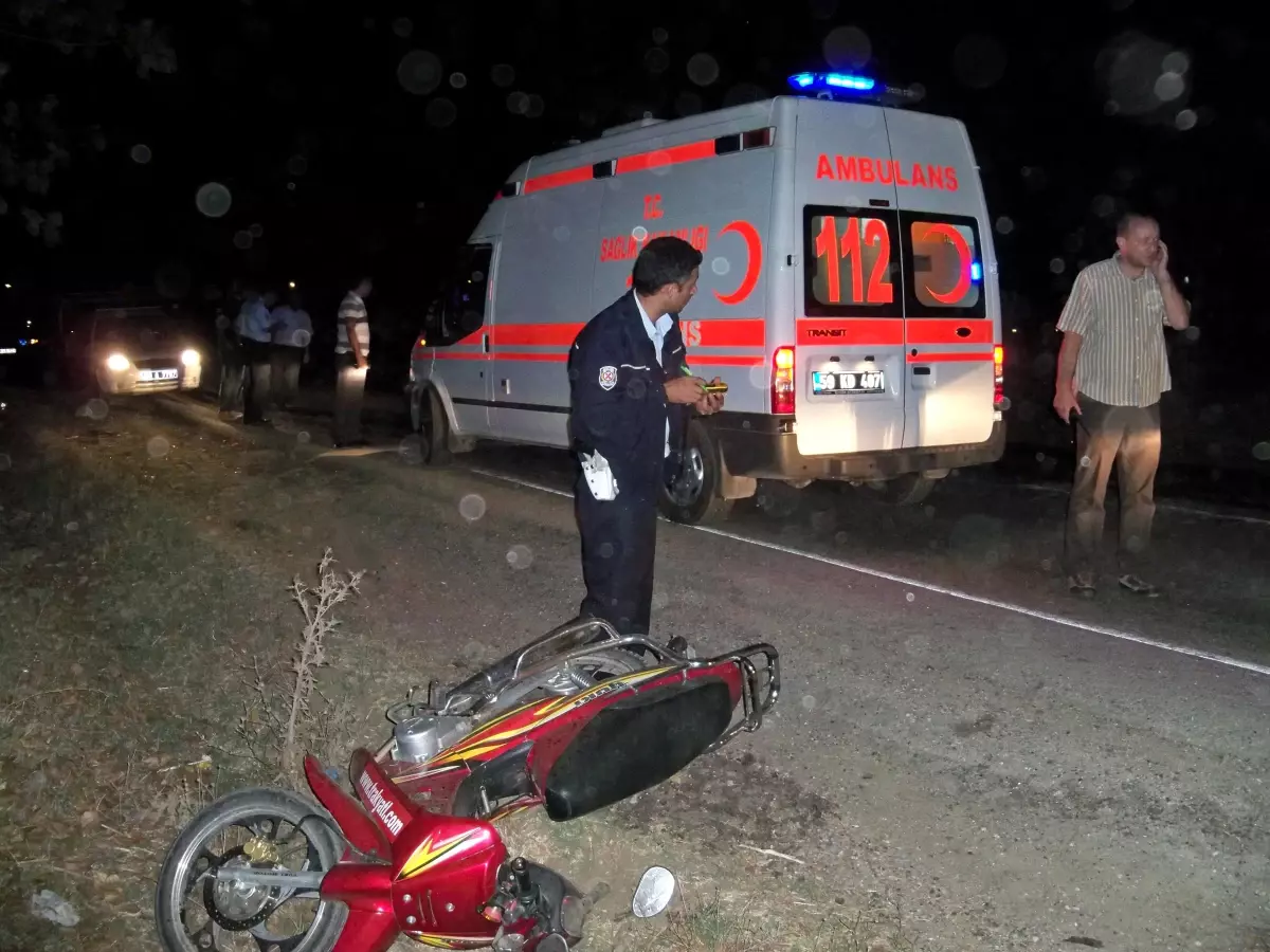 Yeni Aldığı Motosikletten Düşerek Ağır Yaralandı