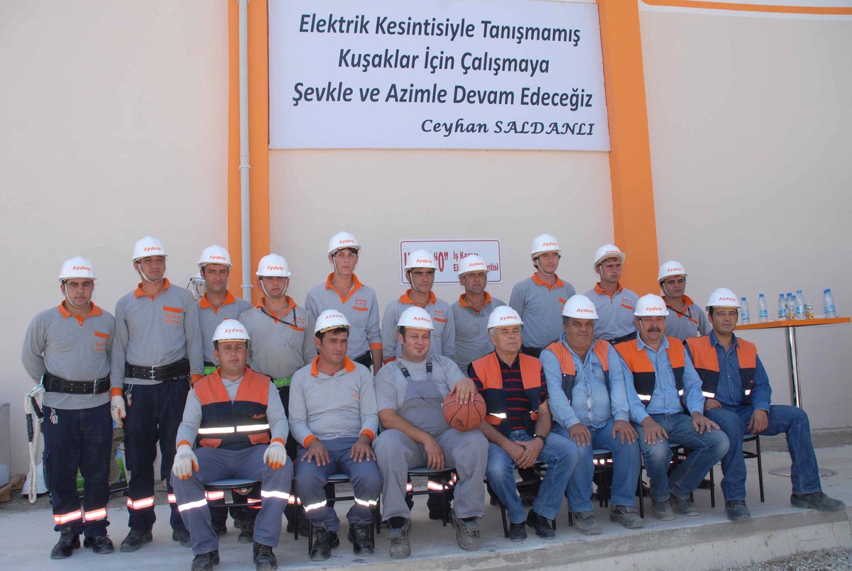 Aydem Arıza Ekibine Basketbol Topuyla Eğitim