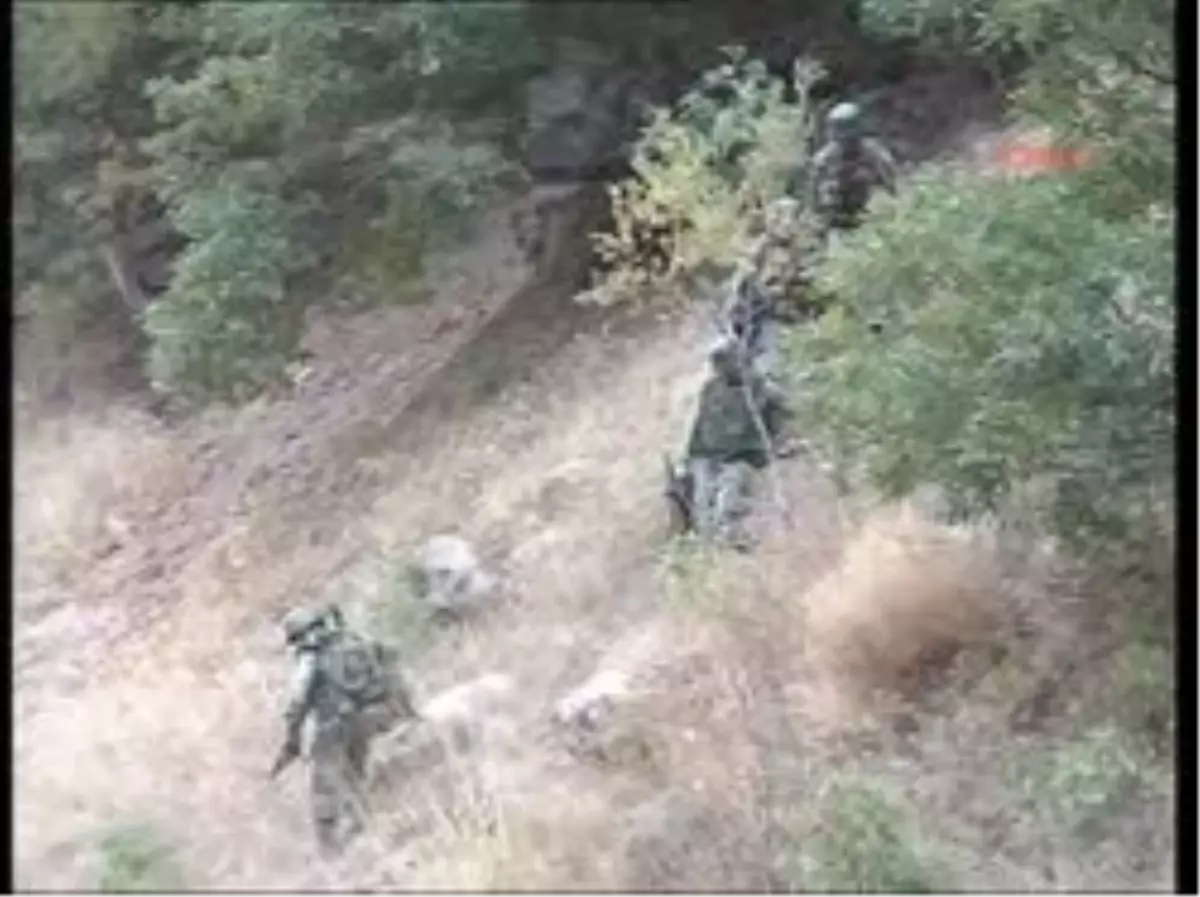 Tunceli\'deki PKK Terörü Kamerada