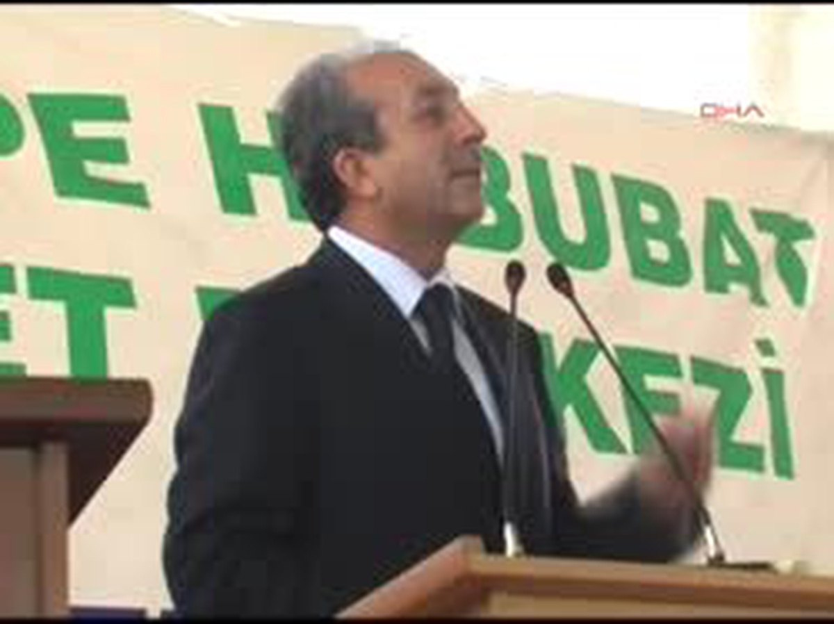 Mardin Ek Bakan Mehdi Eker, 'Kimse Benden Fazla Kürt Olamaz. Ama Kimsenin Kürtler Adına Cinayet İşleme Hakkı Yok'
