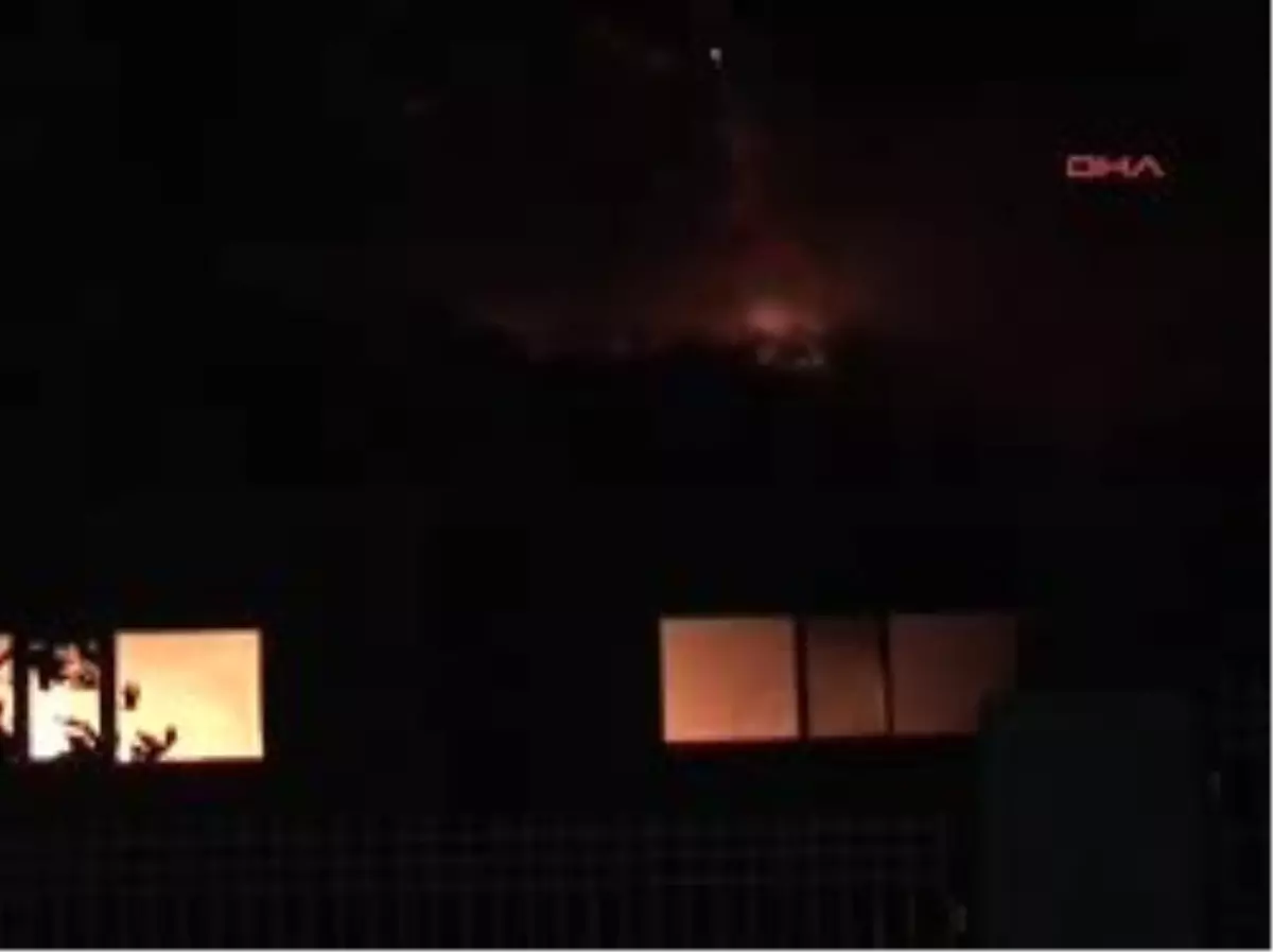 Çorlu'da Fabrika Yangını