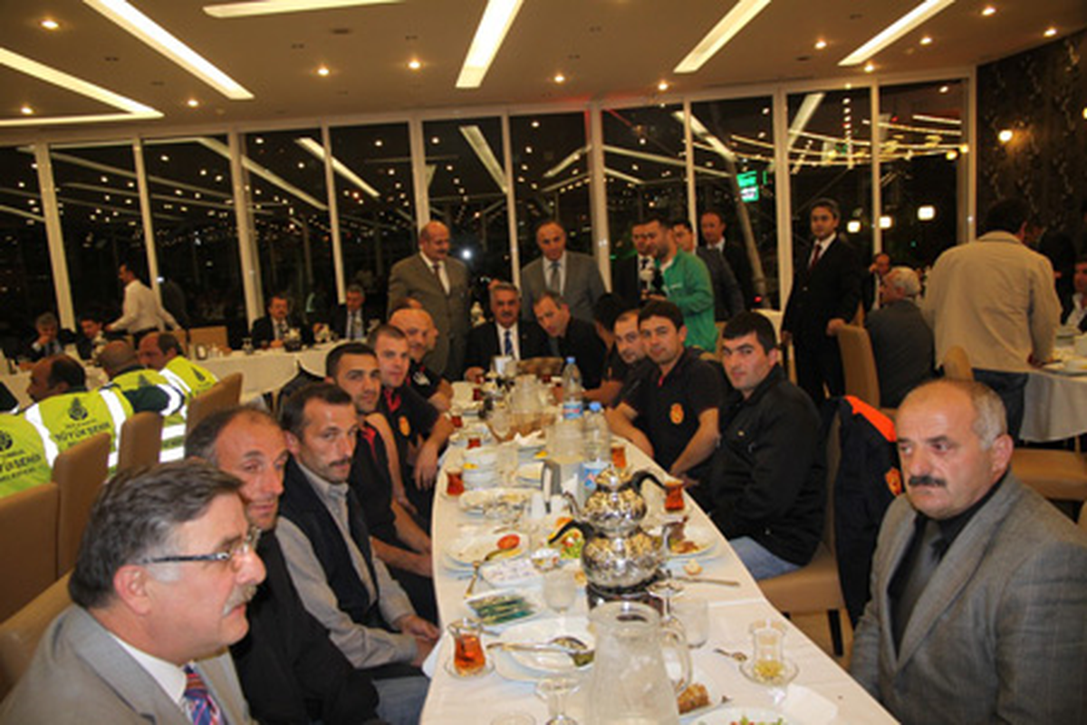 Başkan Bakırcı'dan Teşekkür Yemeği