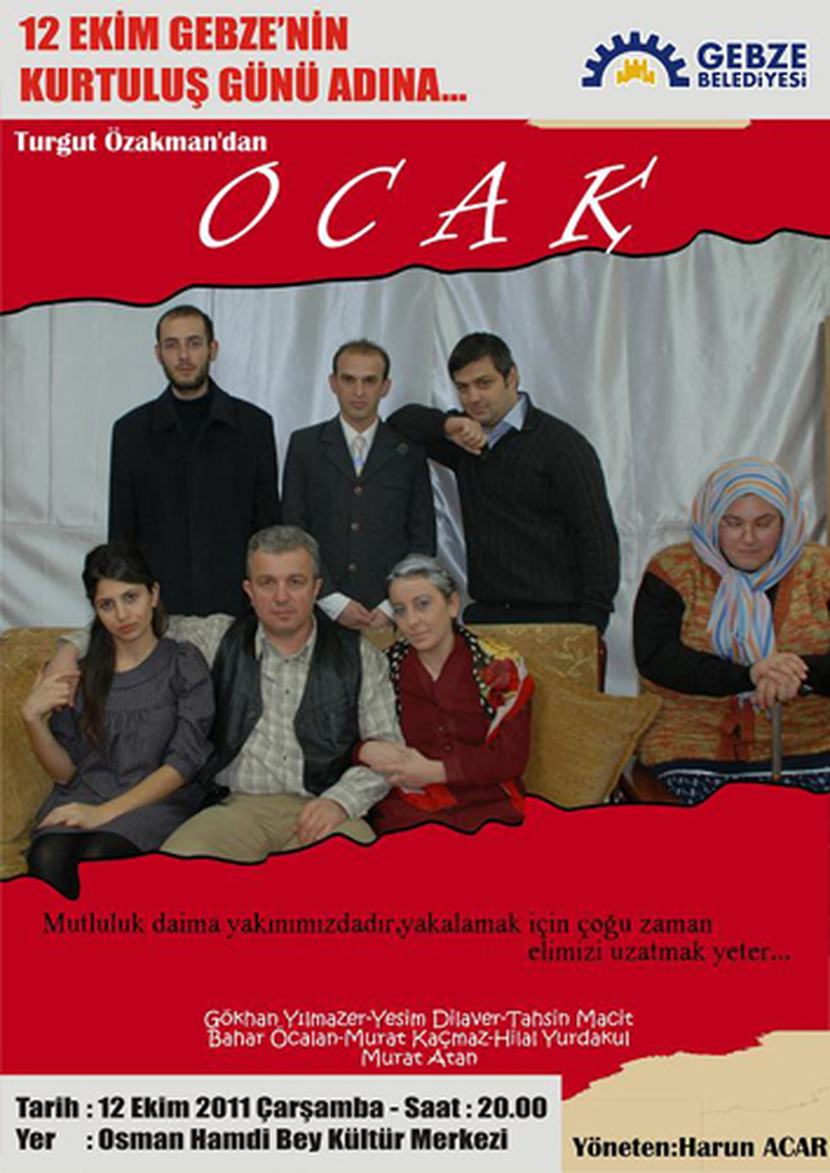 Gebzeliler Kurtuluşta 'Ocak'lanacak