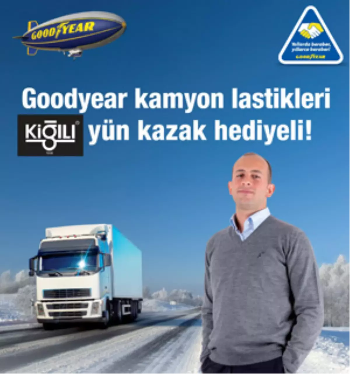 Kamyoncula​rın "Yol Arkadaşı" Goodyear