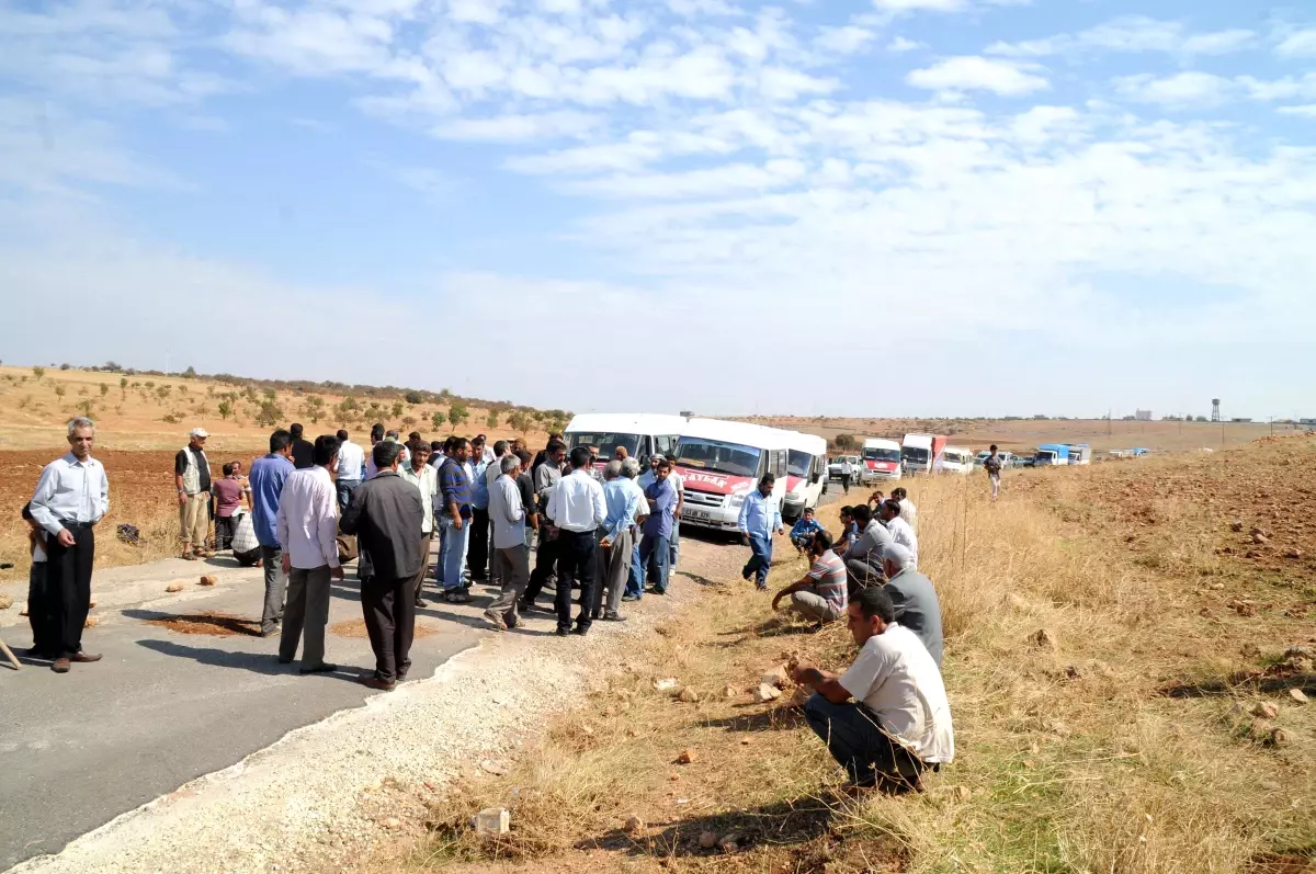 Şoförlerden Bozuk Yol Eylemi