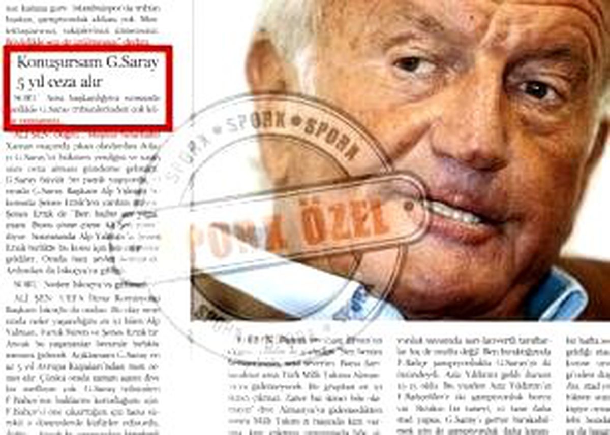 'Konuşursam G.saray 5 Yıl Ceza Alır'